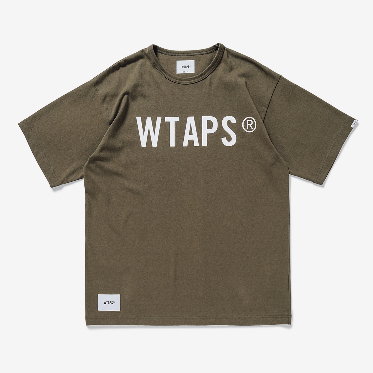 輝く高品質な-W)taps WTAPS プリン•ト 背ロゴ SIZE X02 半袖Ｔシャ•ツ ダブルタップス 